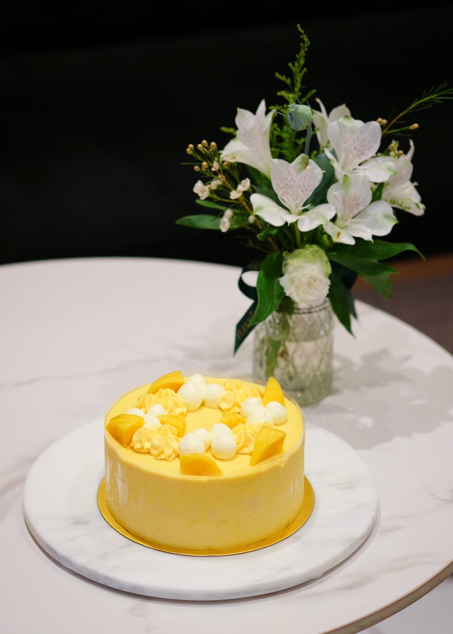 Mango Mousse Cake